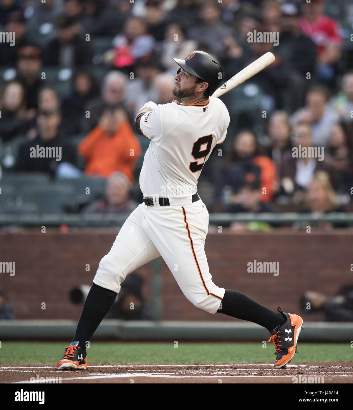 San Francisco, California, USA. 11th May, 2017. San Francisco Giants