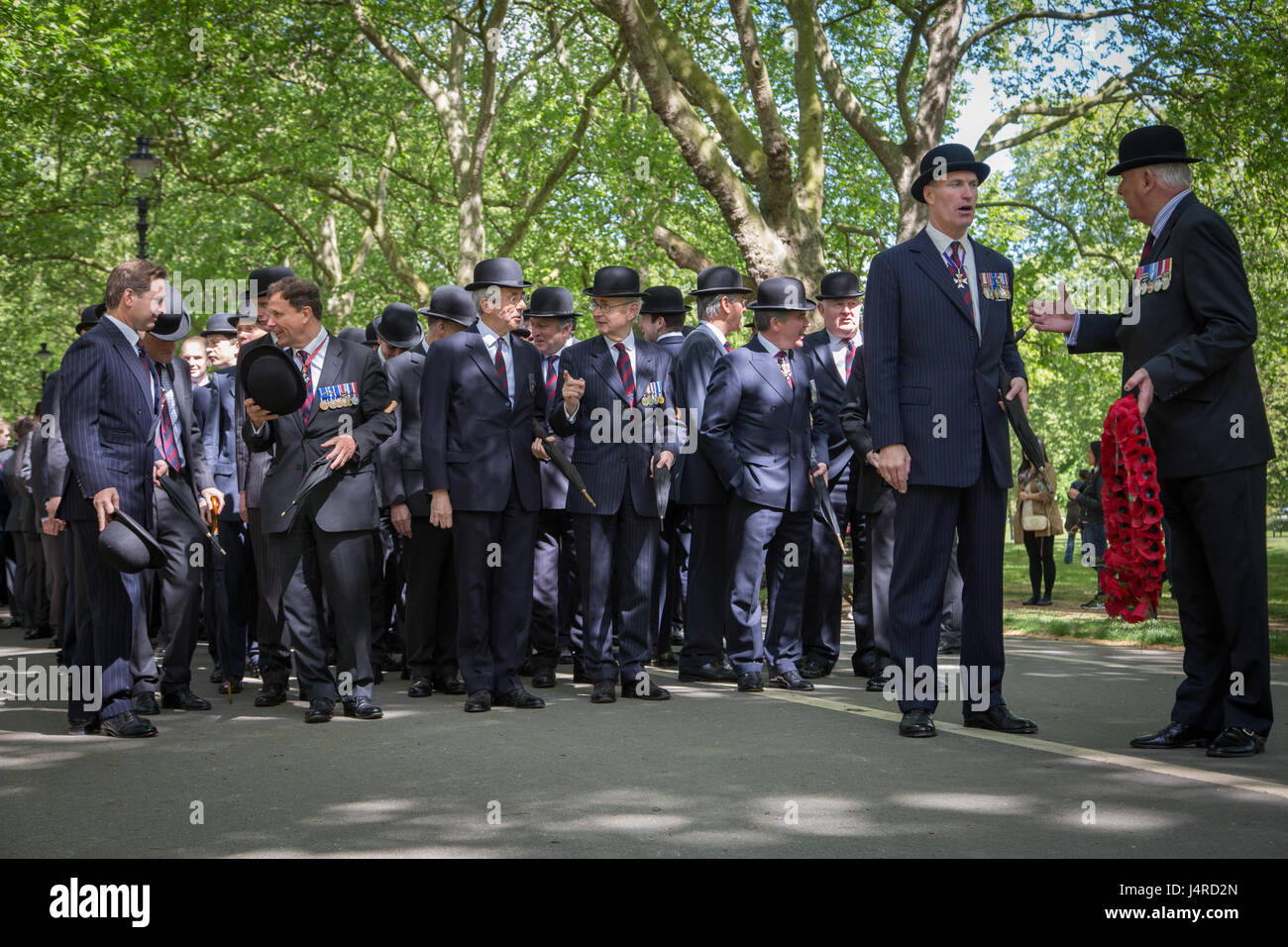 14 May 2017, London, UK annual Parade and Service of The Combined