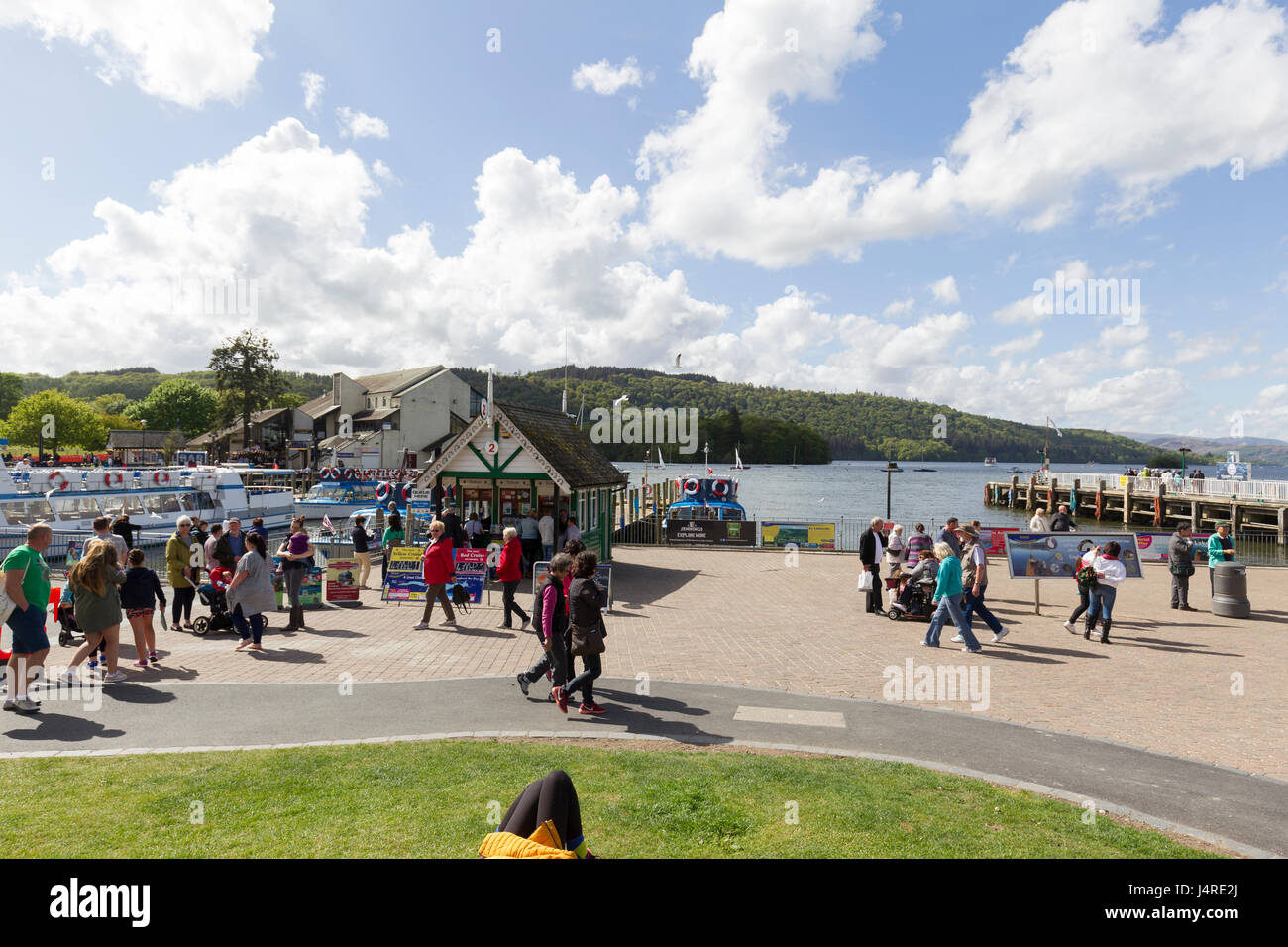 Cumbria UK 14th May 2017 Lake Windermere The Lake District Cumbria