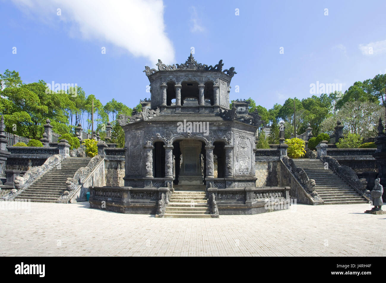 Vietnam, Chau Chu, Khai thing mausoleum Ung Long, Stock Photo