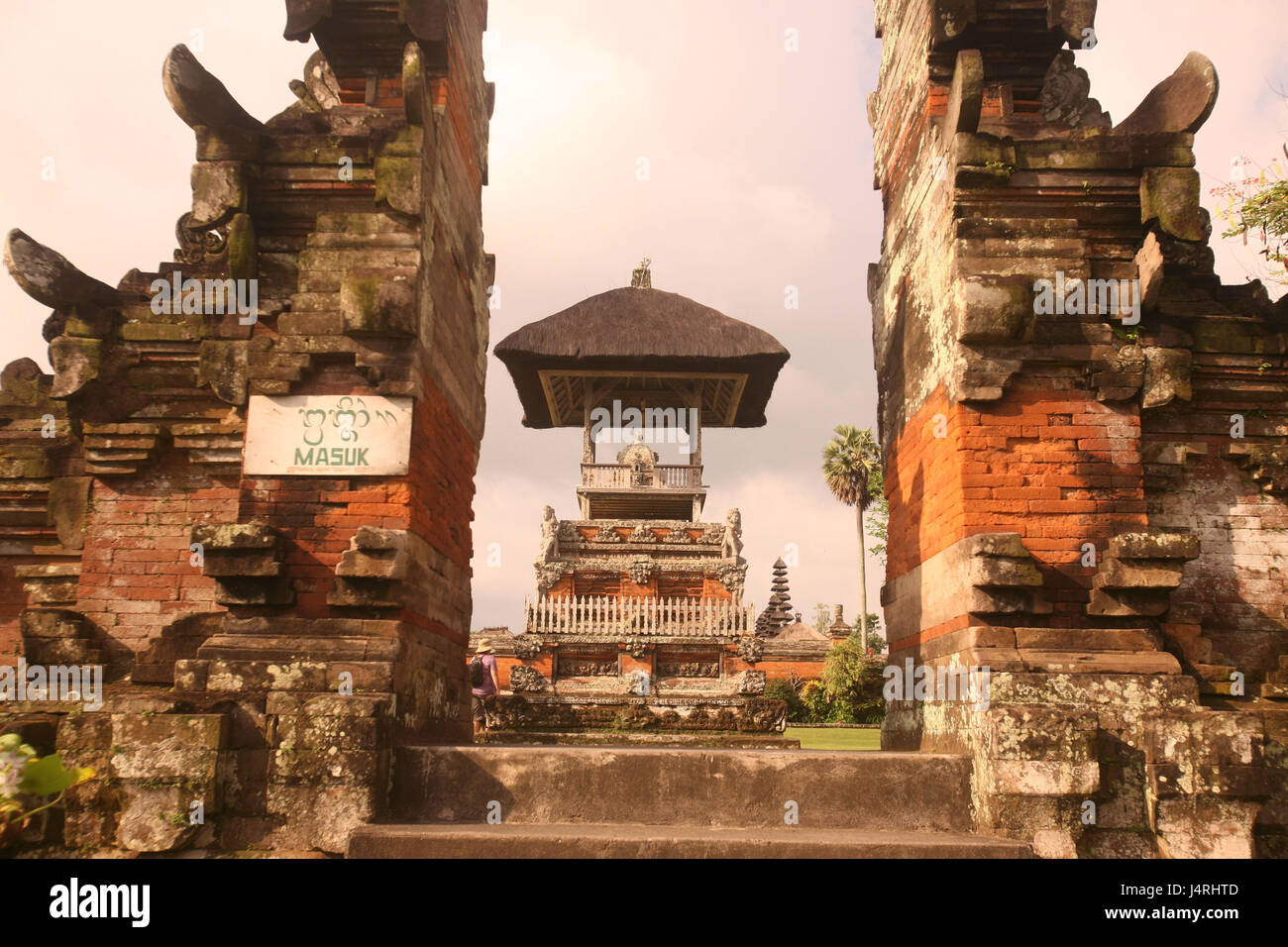 Indonesia, Bali, island, Batukau, Pura Luhur Batukau, temple, culture, architecture, temple, Stock Photo