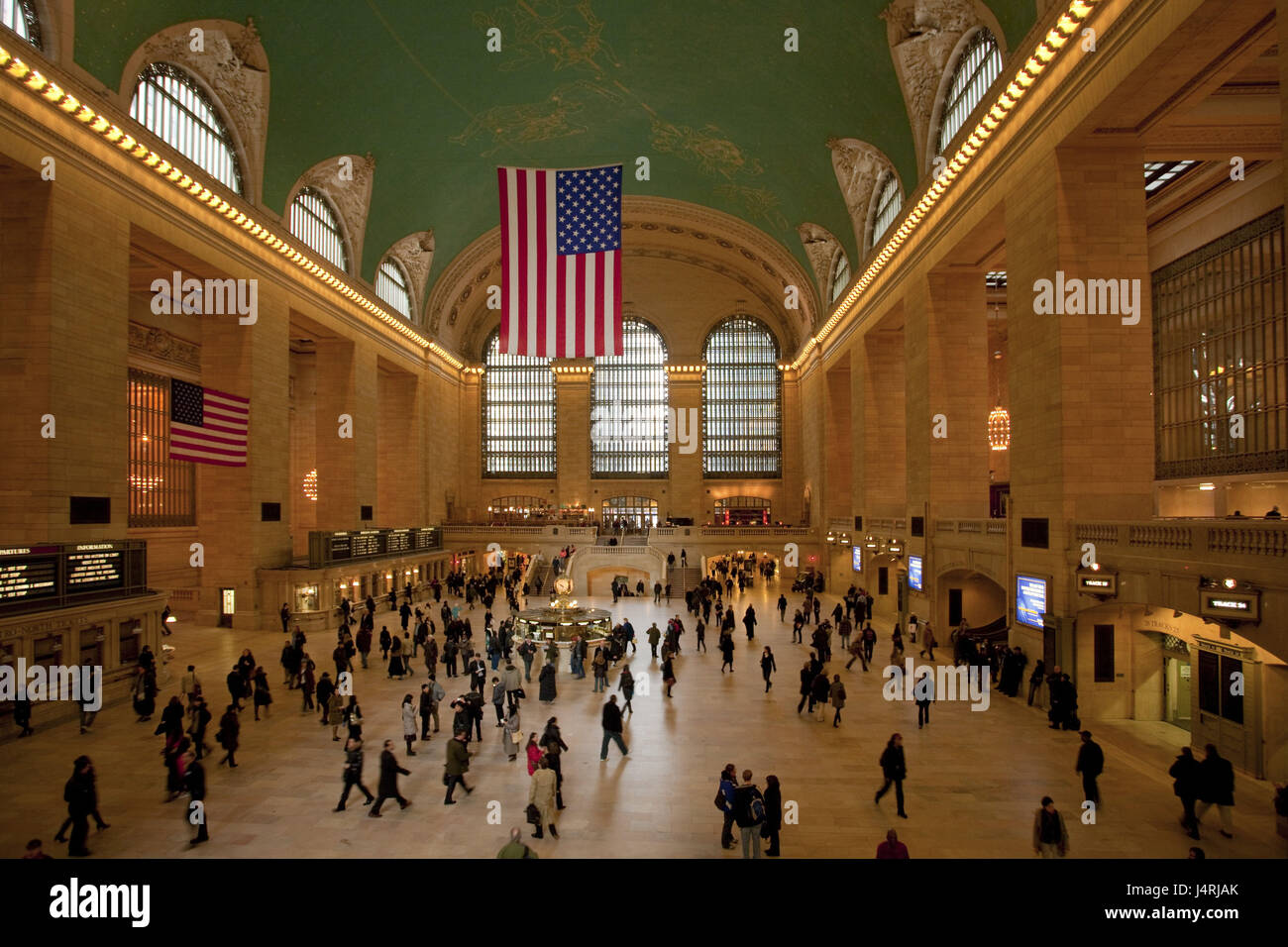 The USA, New York city, Grand Central station, interior shot, Stock Photo