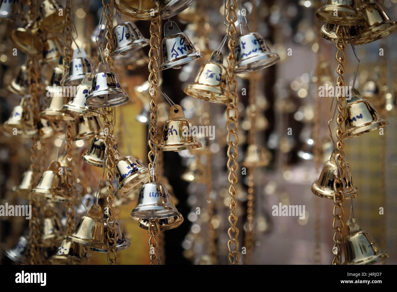 Travel Asia Thailand Golden And Silver Love Bells Stock Photo Alamy About 8% of these are metal crafts, 0% are sculptures, and 1% are christmas decoration supplies. alamy