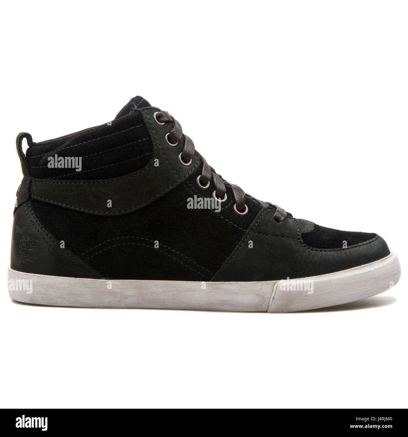 Timberland Glastonbury Black Leather Sneakers - 2050B Stock Photo - Alamy