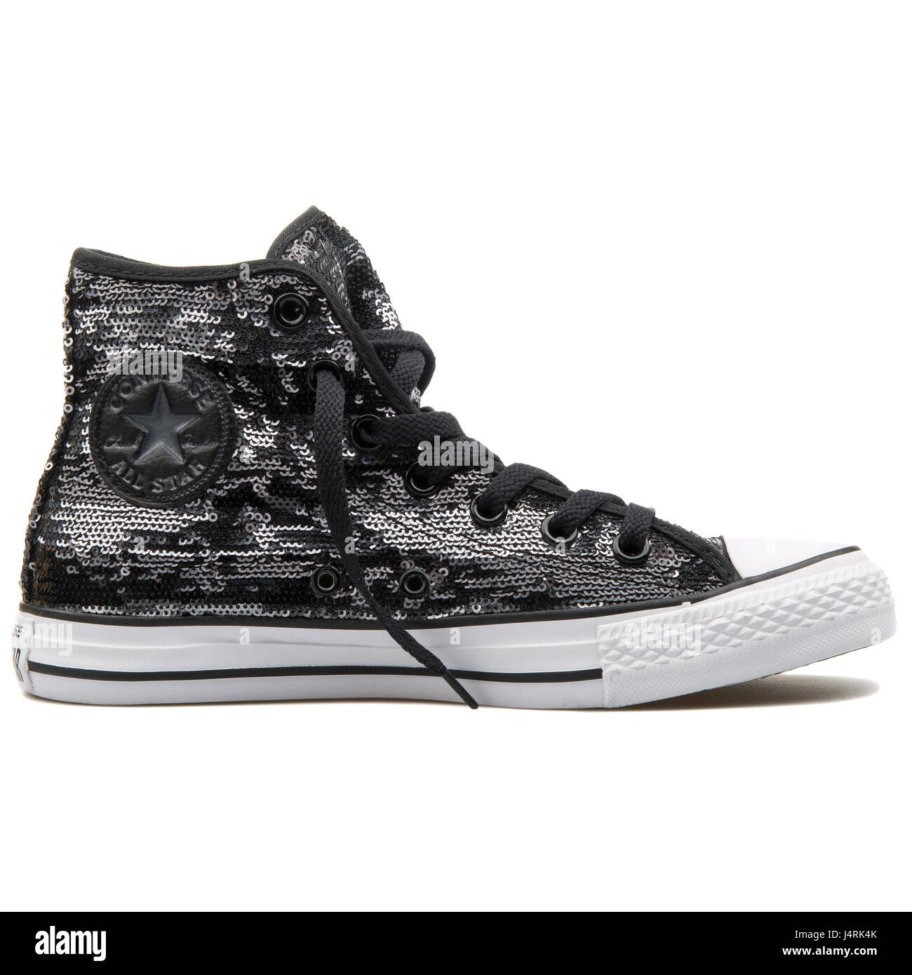 black sequin chuck taylors