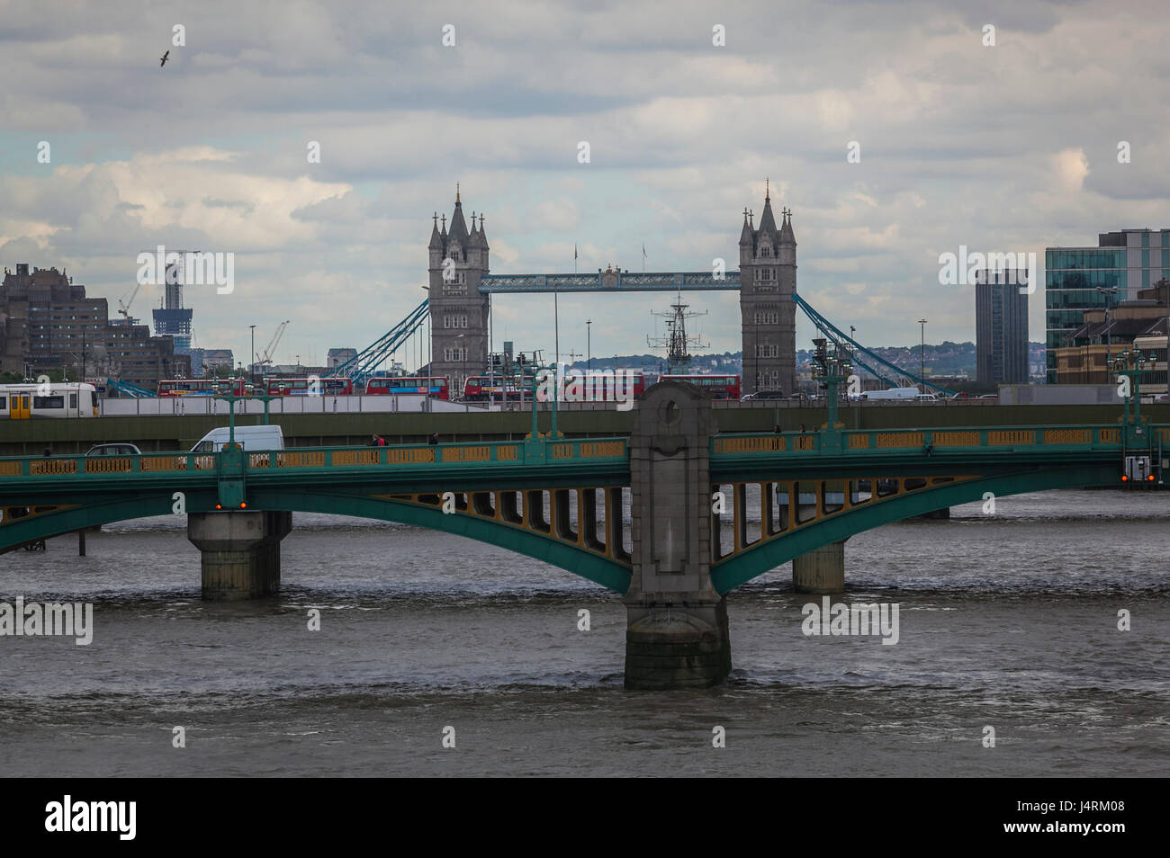 tower bridge london, a well known landmark mechanical opening bridge ...