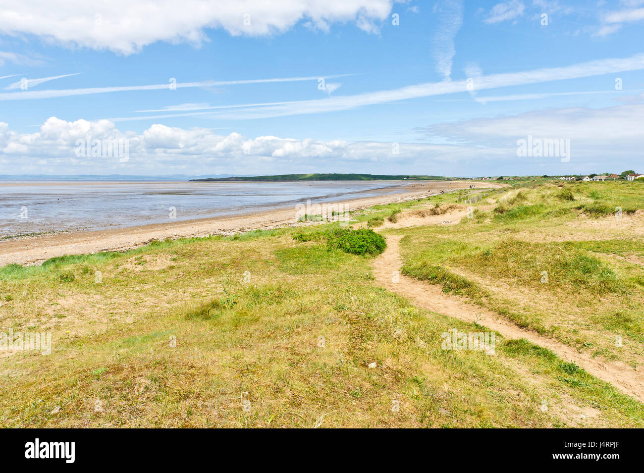 Sand Bay, Weston-Super-Mare, North Somerset, England Stock Photo