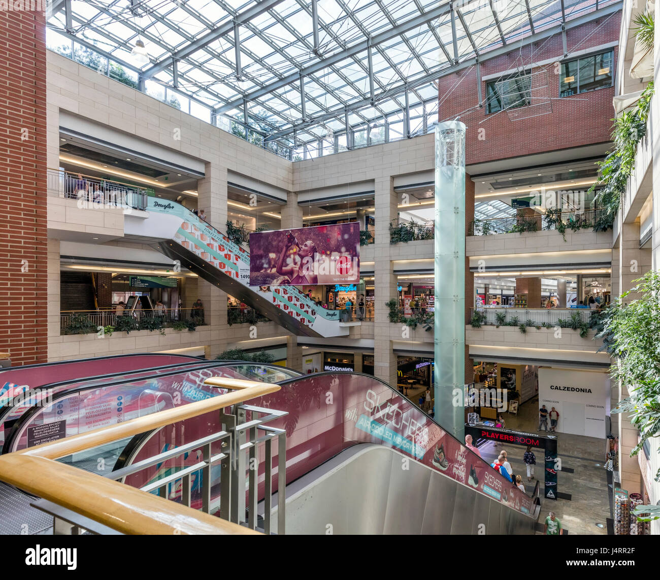 Stock Photo - Budapest, Hungary, Westend City Center shopping mall Stock Photo