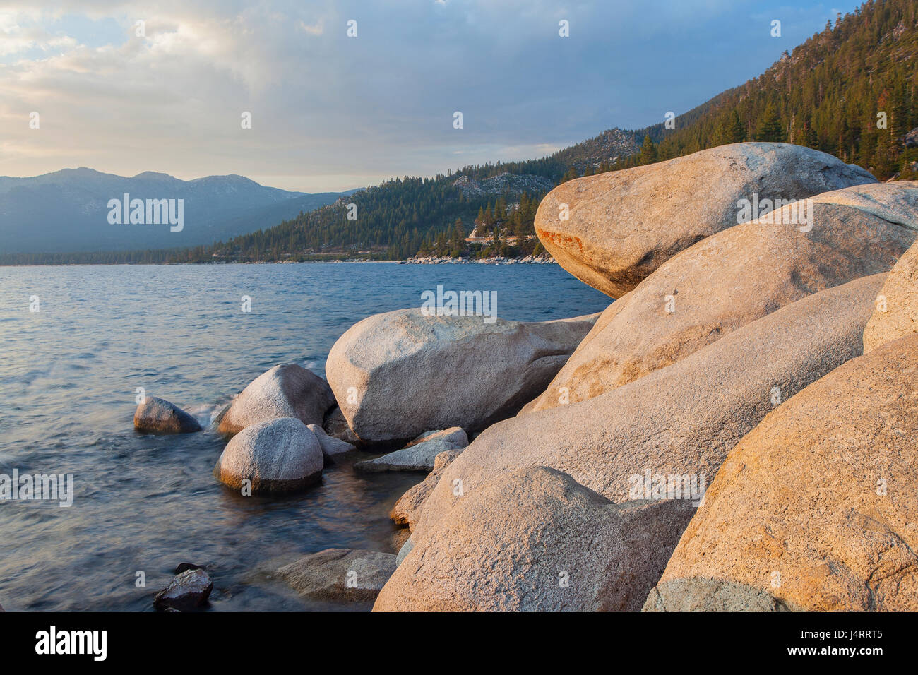 Beautiful Lake Tahoe California Stock Photo