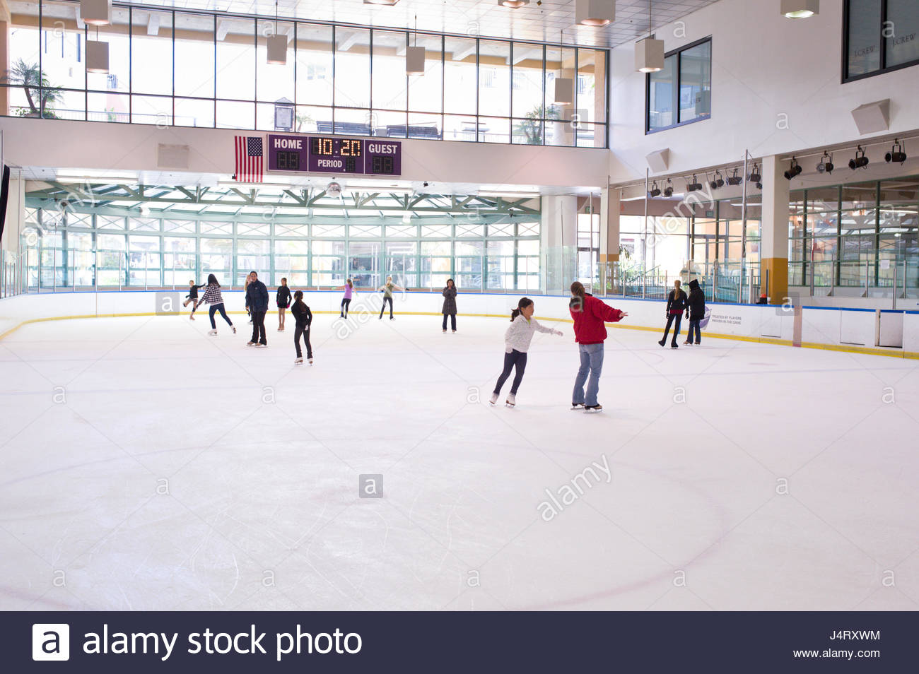 Skating Rink Indoor Usa High Resolution Stock Photography and Images Alamy