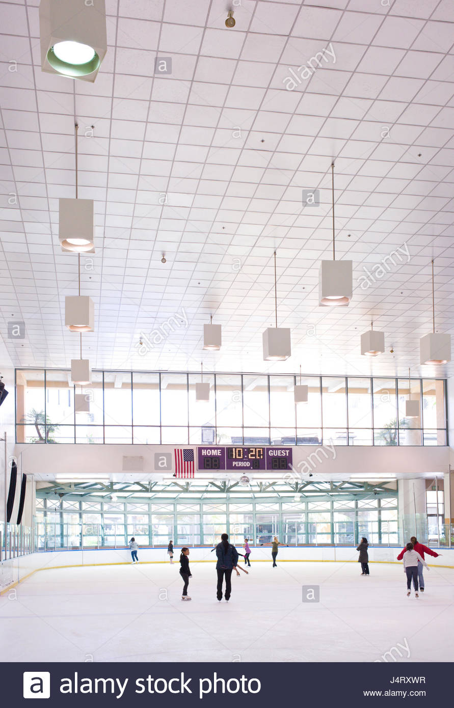 Rink Indoor Usa Stock Photos & Rink Indoor Usa Stock Images Alamy