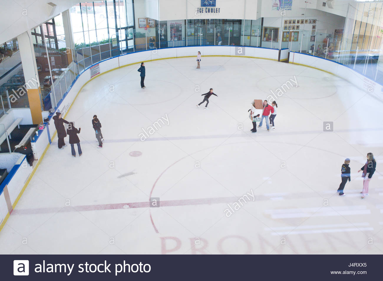 Skating Rink Indoor High Resolution Stock Photography and Images Alamy