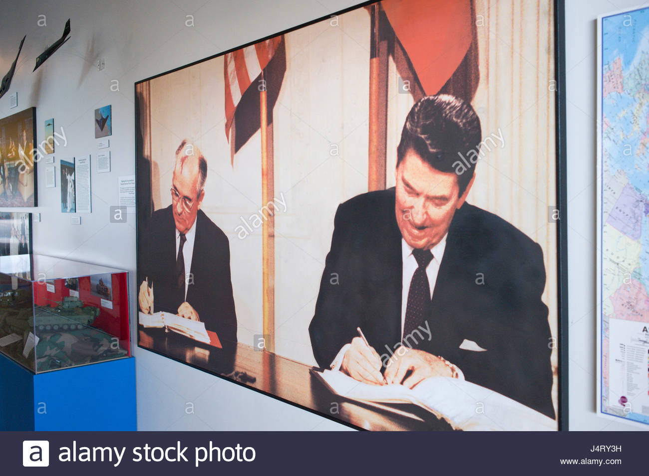 reagan-presidential-library-high-resolution-stock-photography-and