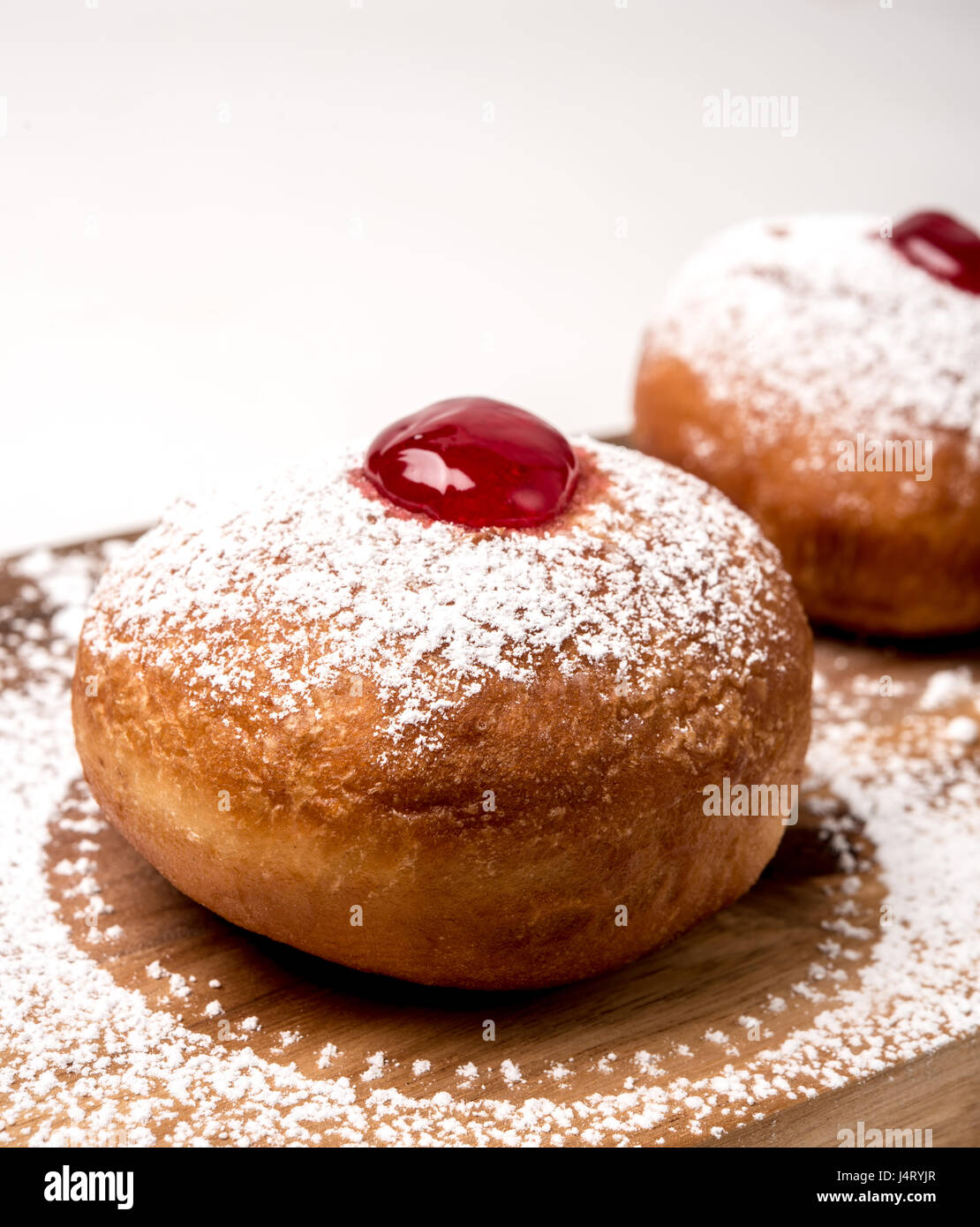 Sufganiyah (sufganiyot) a traditional Jewish Doughnut eaten during ...