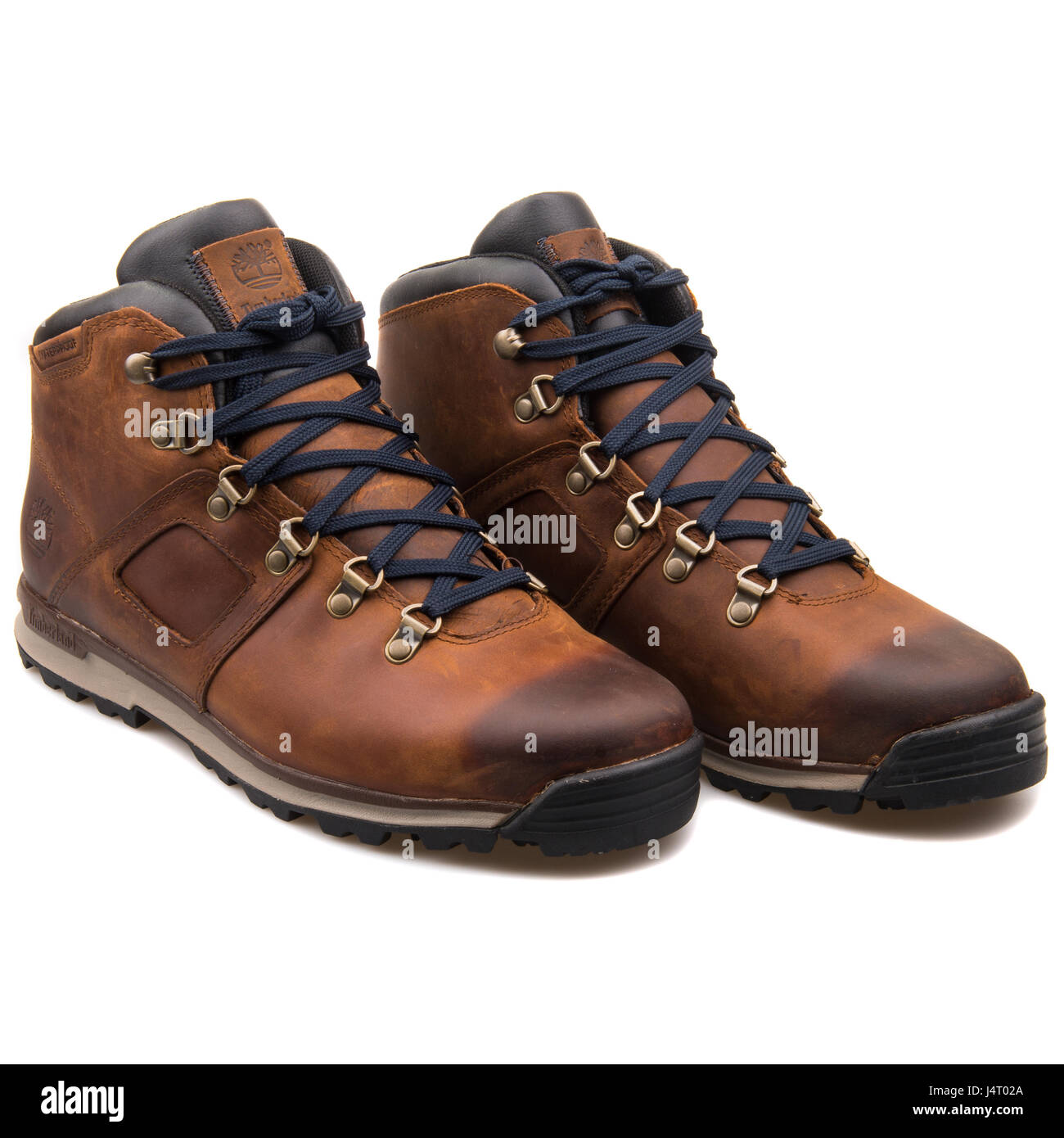 Timberland Earthkeepers Ekscramble GT Scramble Midlthr Brown Boots - 2210R  Stock Photo - Alamy
