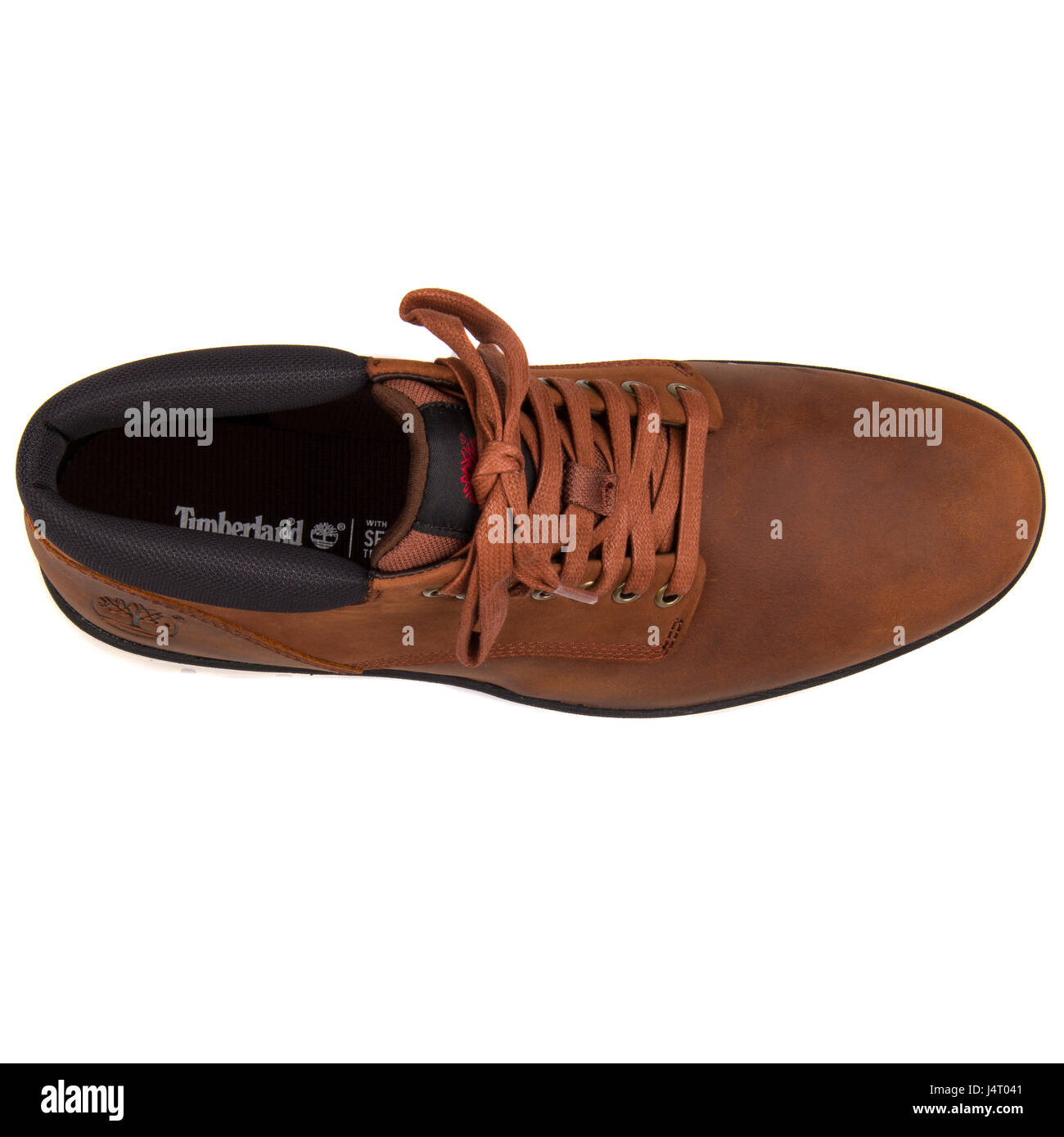 Timberland Bradstreet Chukka Brown Men Leather Shoes - A13EE Stock Photo -  Alamy