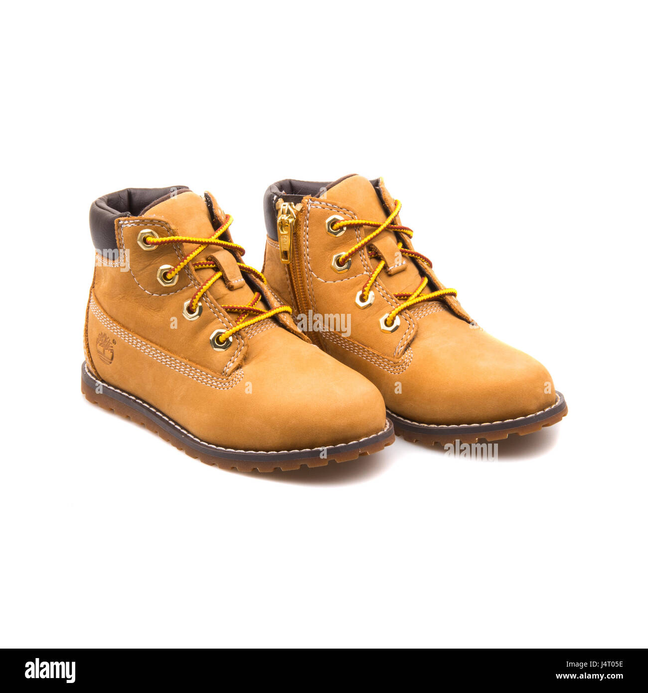 Timberland Pokey Pine 6in Boot Wheat Toddler's Leather - A125Q Stock Photo  - Alamy