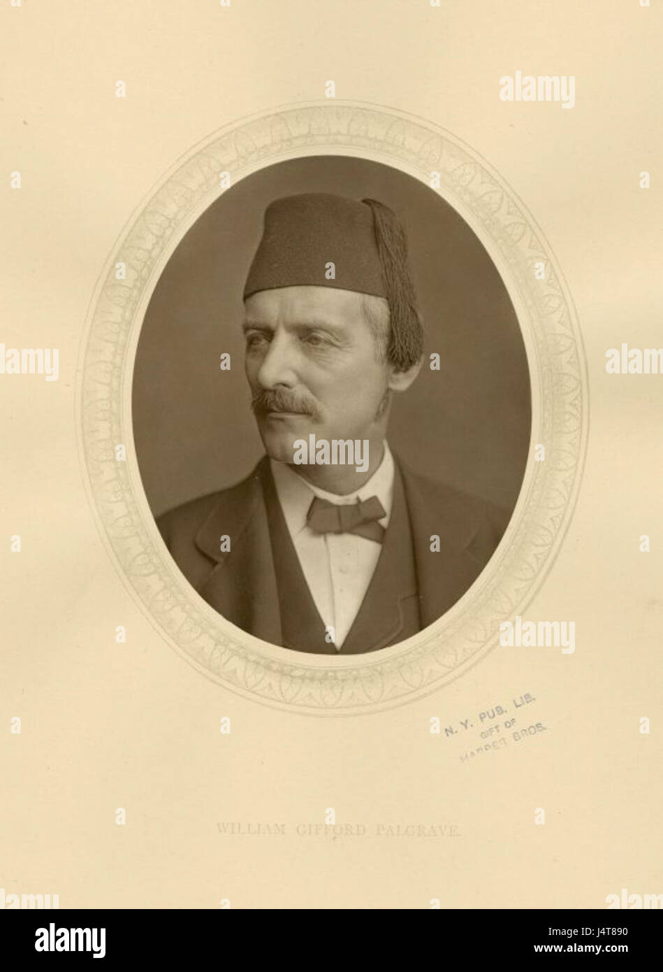William Gifford Palgrave Stock Photo Alamy