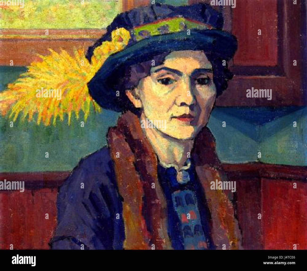 Feathered hat hi-res stock photography and images - Alamy