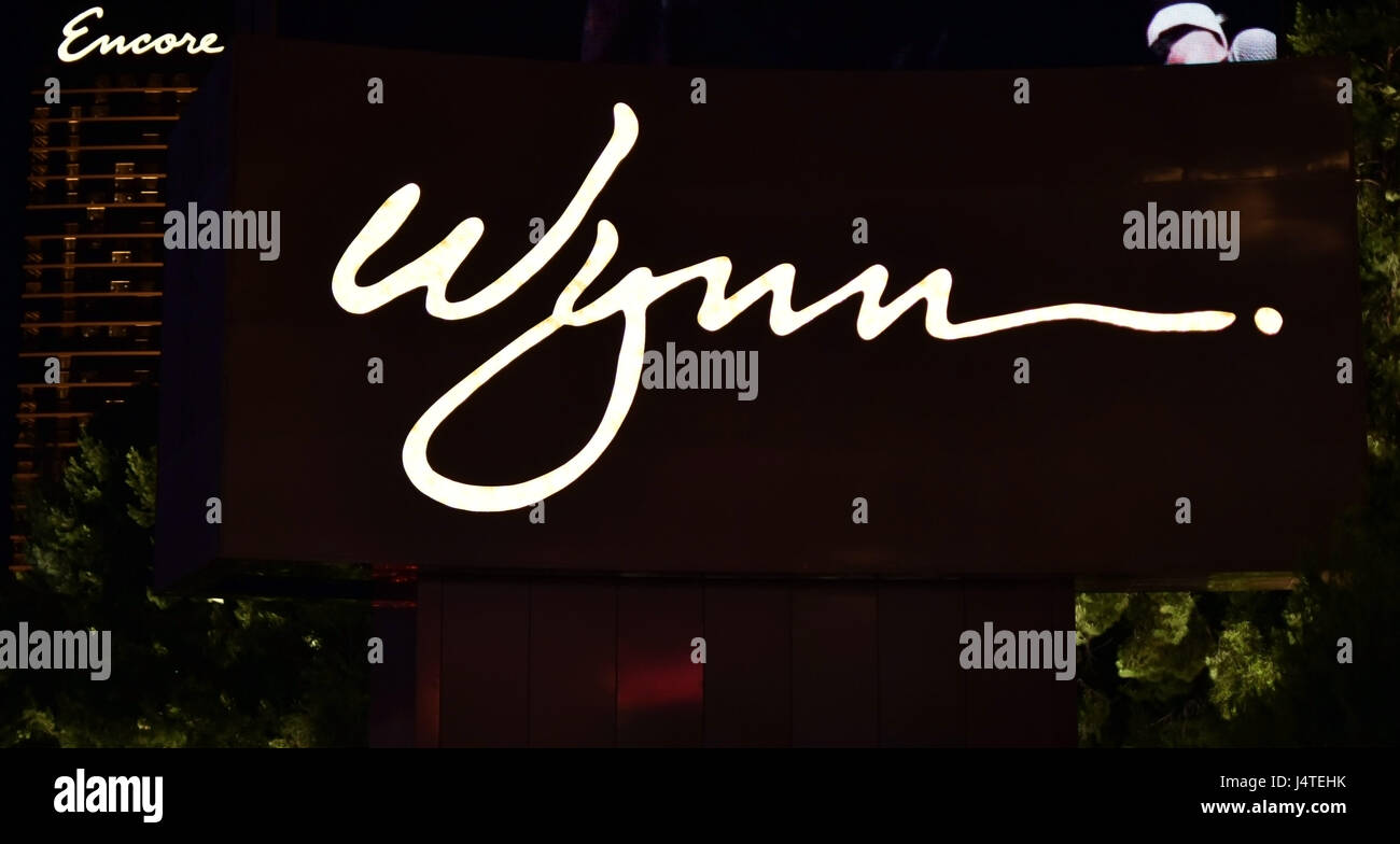 Wynn Hotel Resort in Las Vegas Stock Photo