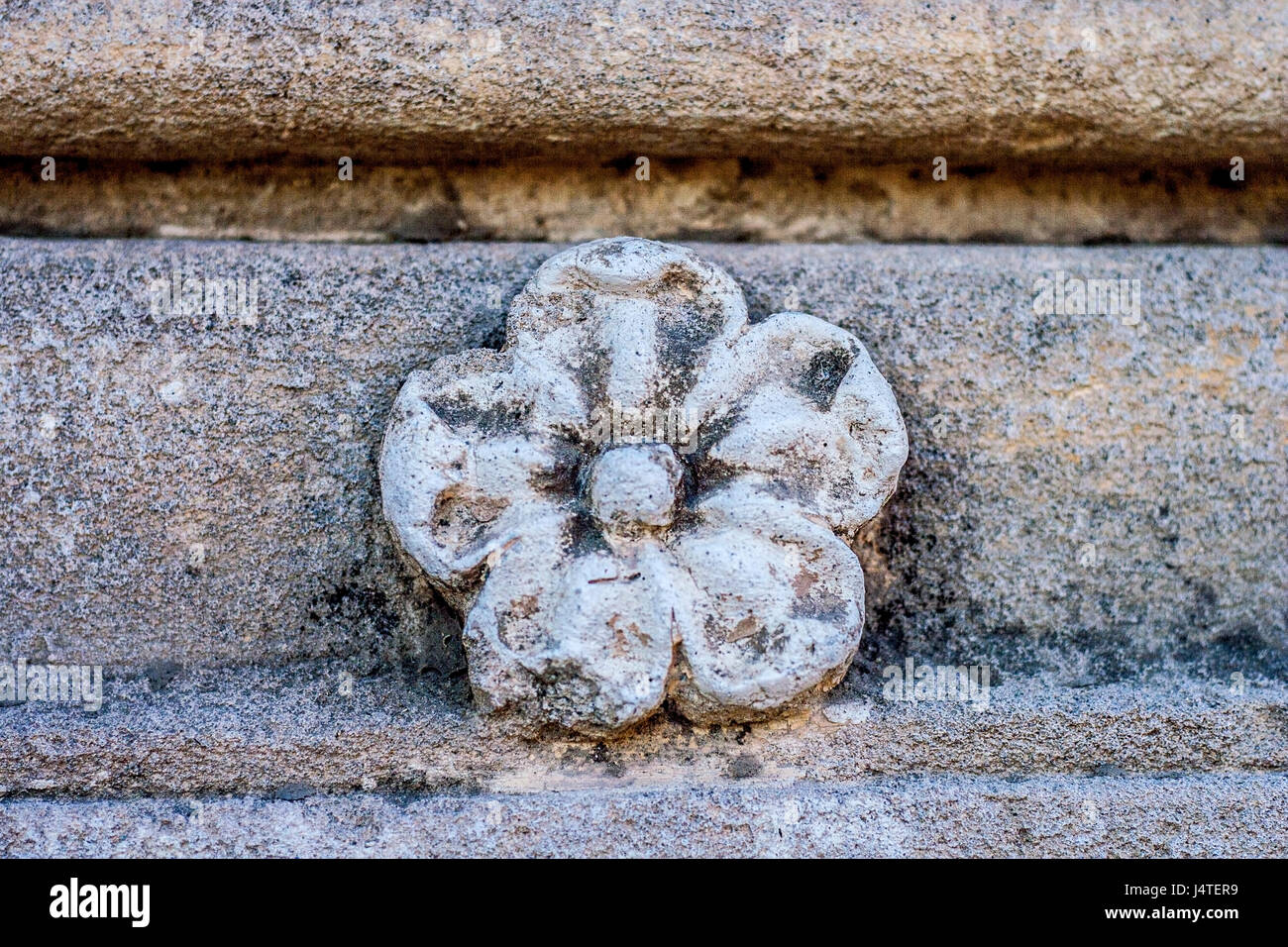 Vintage stone carving as background Stock Photo - Alamy
