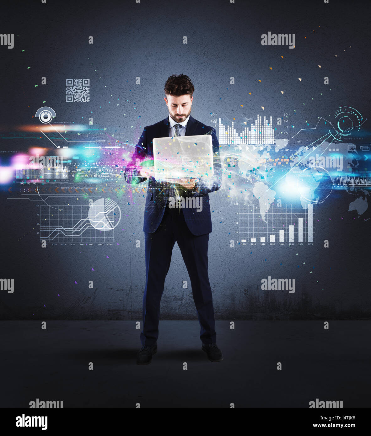 Successful business  project Stock Photo