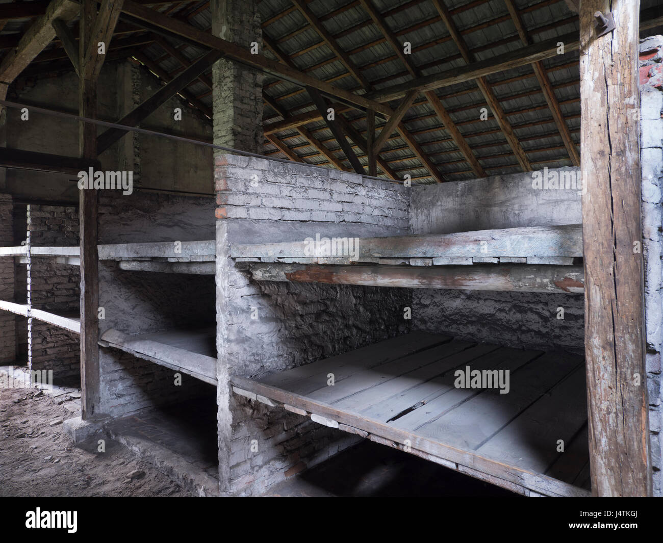 Auschwitz-Birkenau Concentration Camp, Poland, Stock Photo
