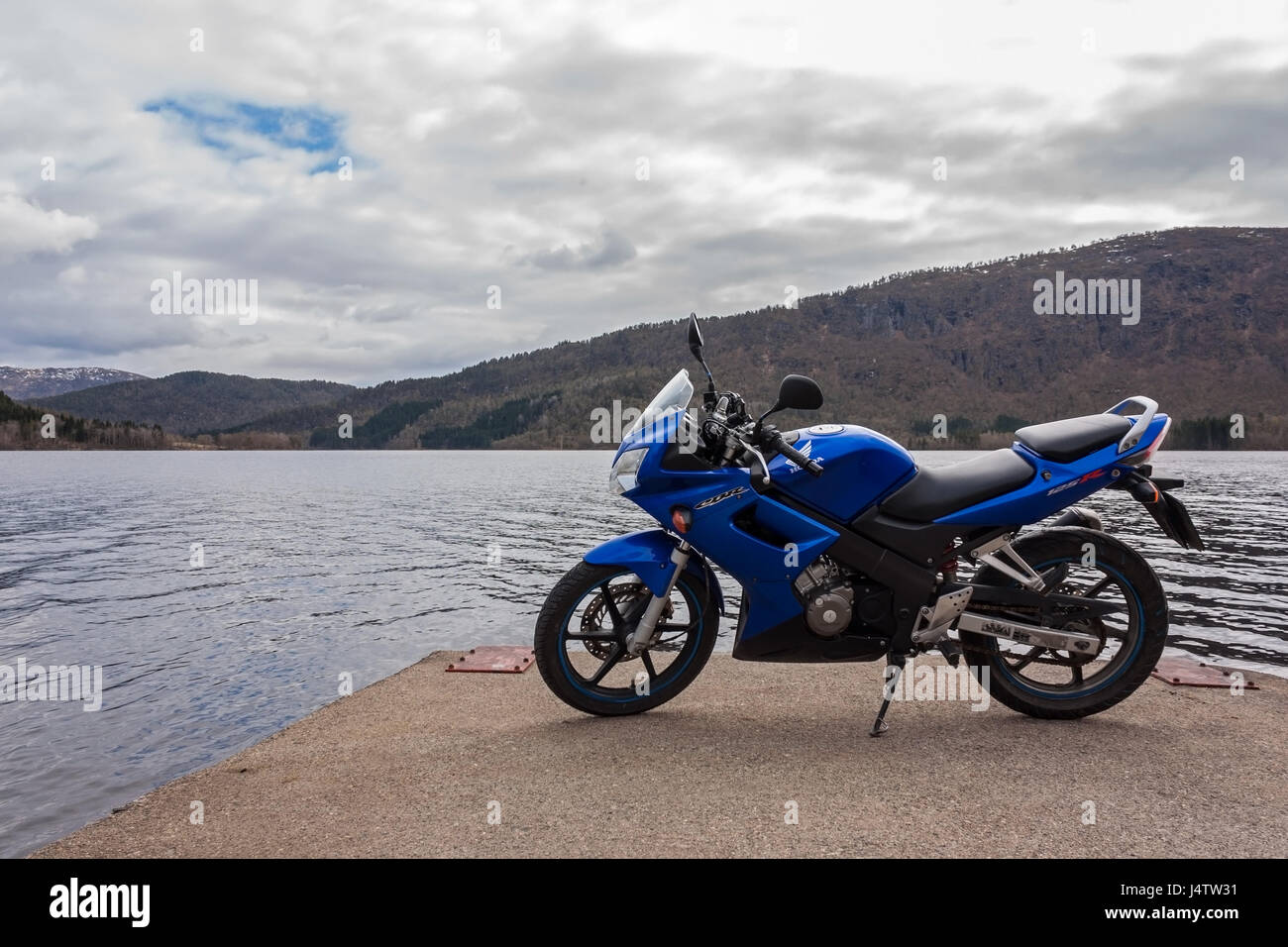 Honda 125 Motorbike High Resolution Stock Photography And Images Alamy