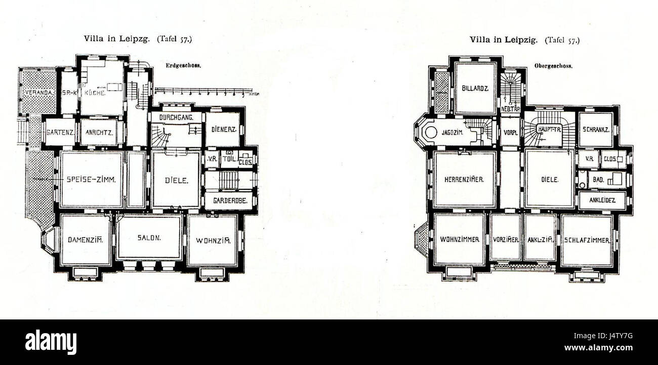 Villa Karl Tauchnitzstrasse 10 Leipzig Architekt Peter Dypwad