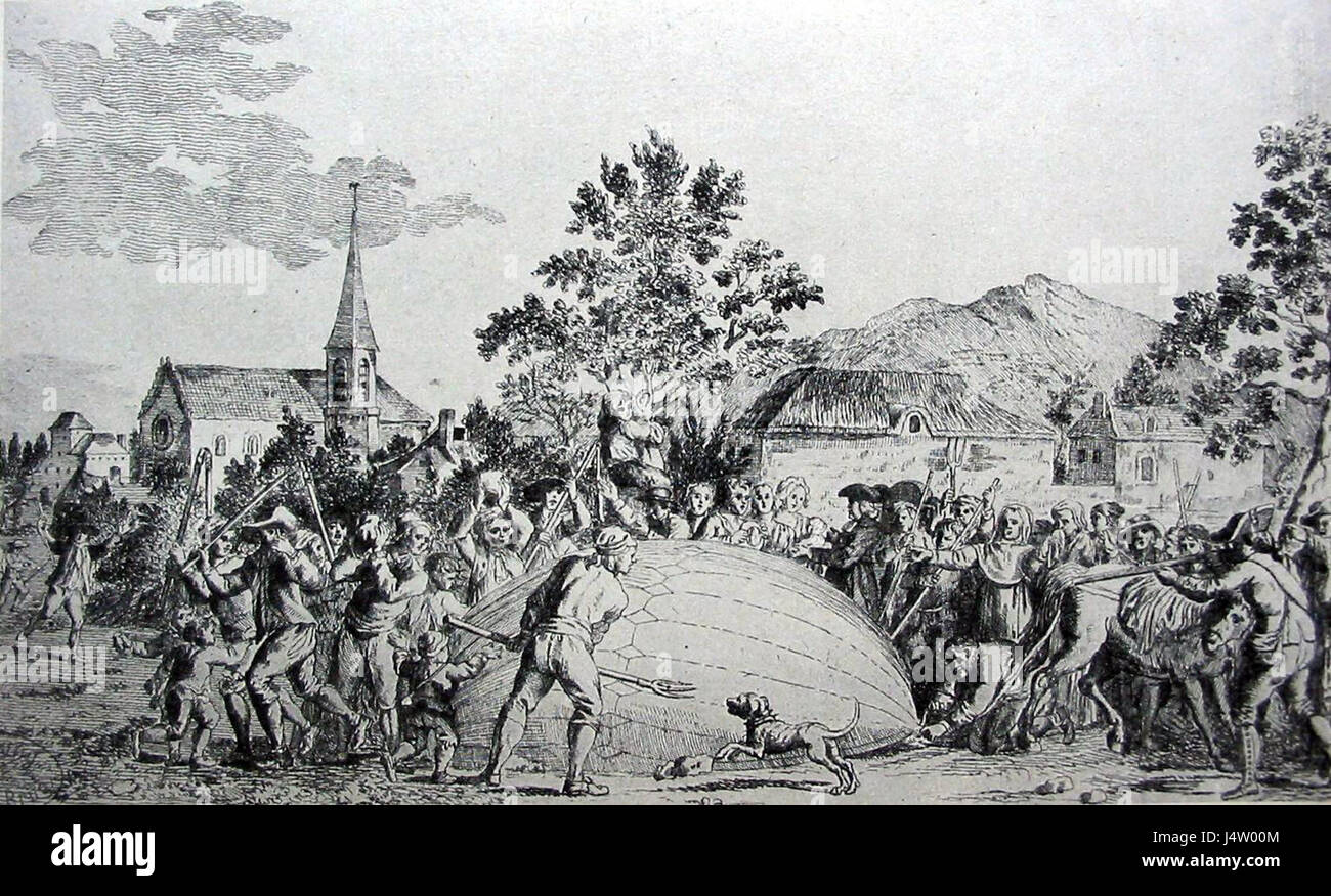 The Wasserstoffballon (hydrogen balloon) experiment by Professor ...