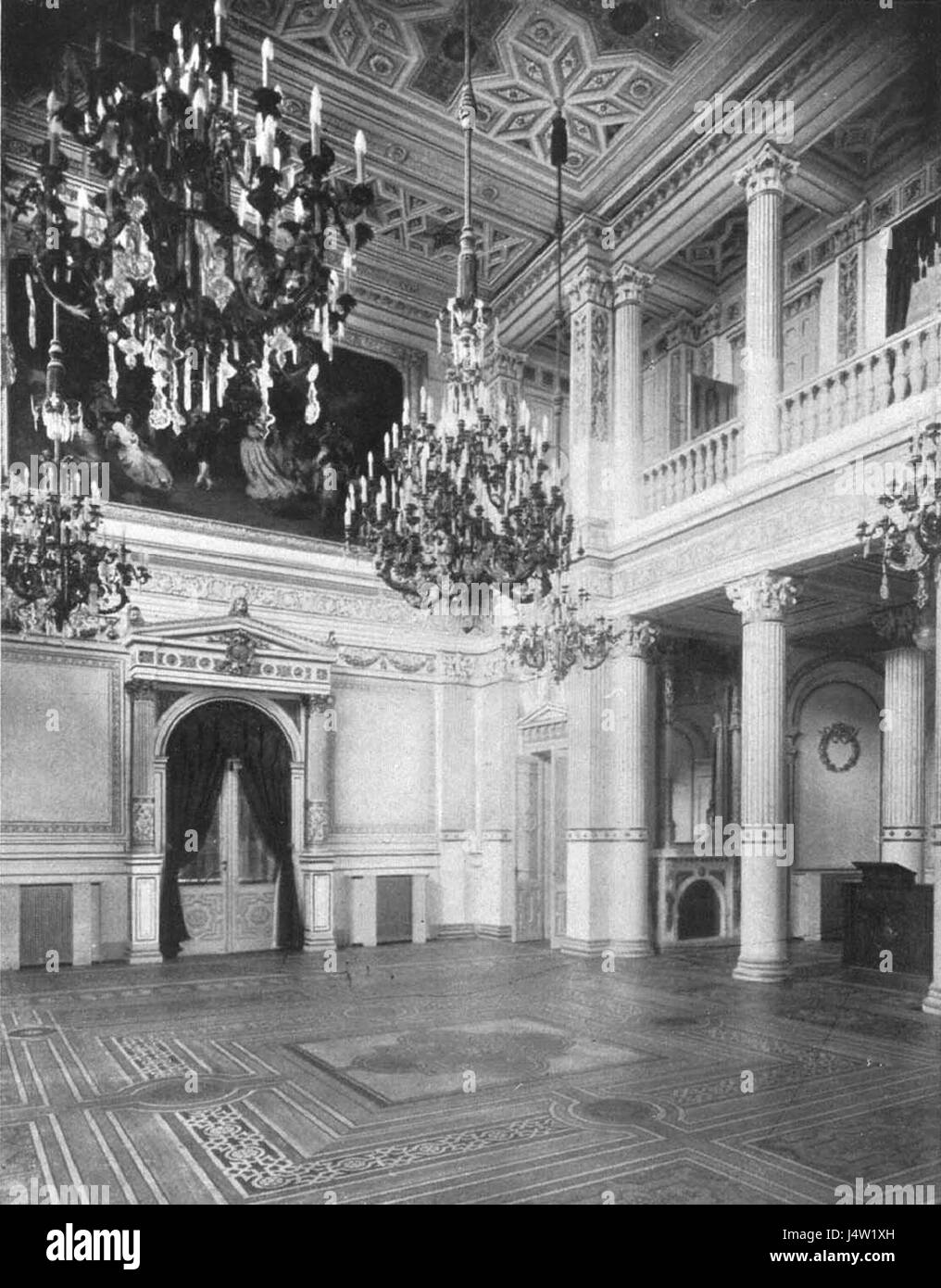 Villa Berg, Festsaal, 1925 Stock Photo