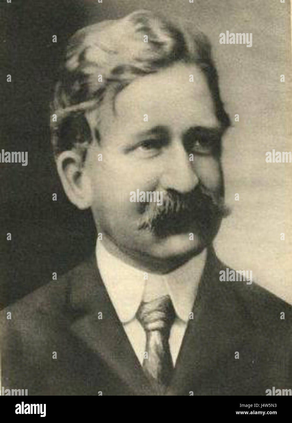 Verner White Portrait Stock Photo Alamy