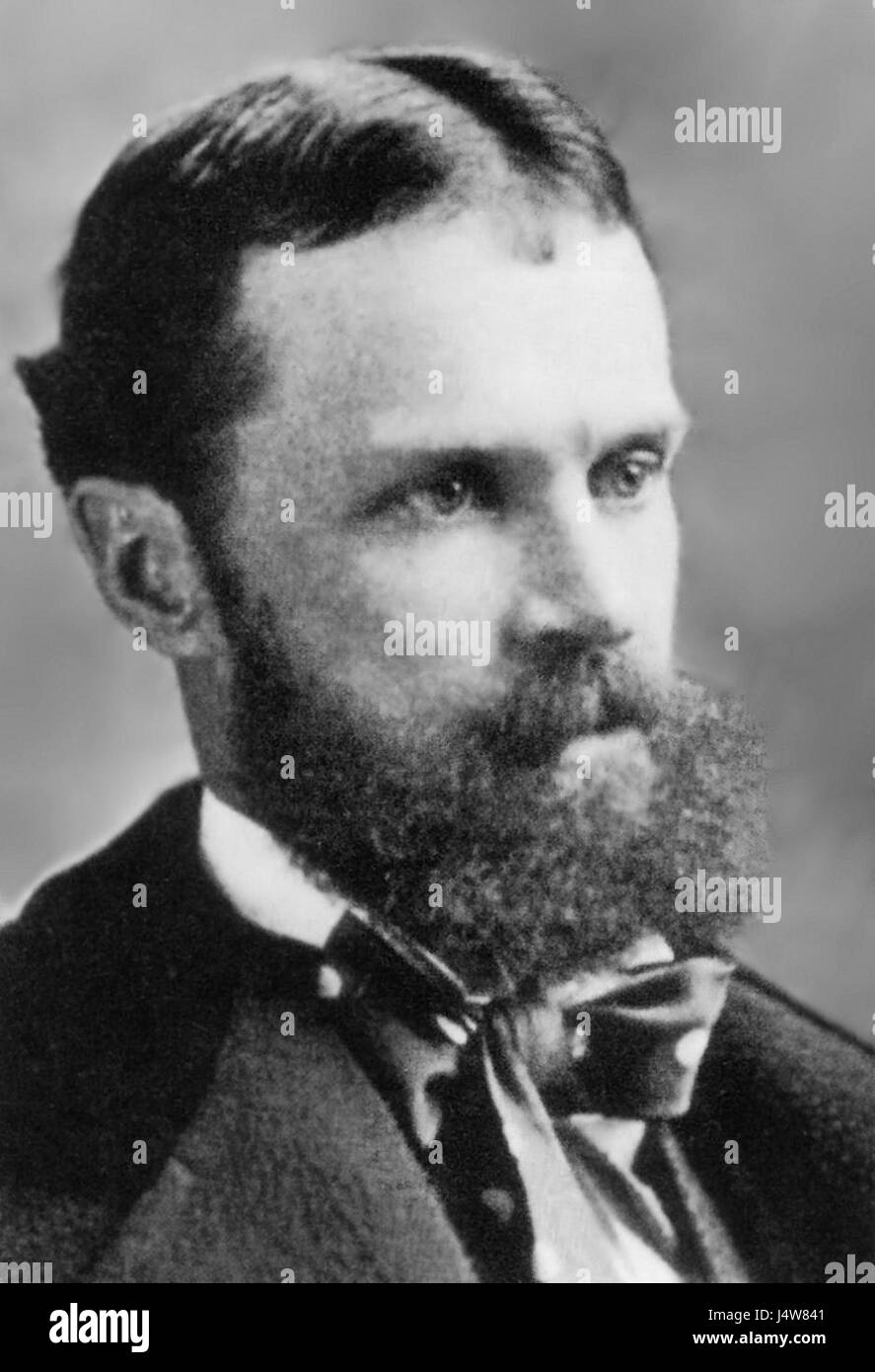 William James was a renowned American philosopher and psychologist, known for his works on pragmatism and the philosophy of mind, and his contributions to the development of psychology as a discipline. Stock Photo