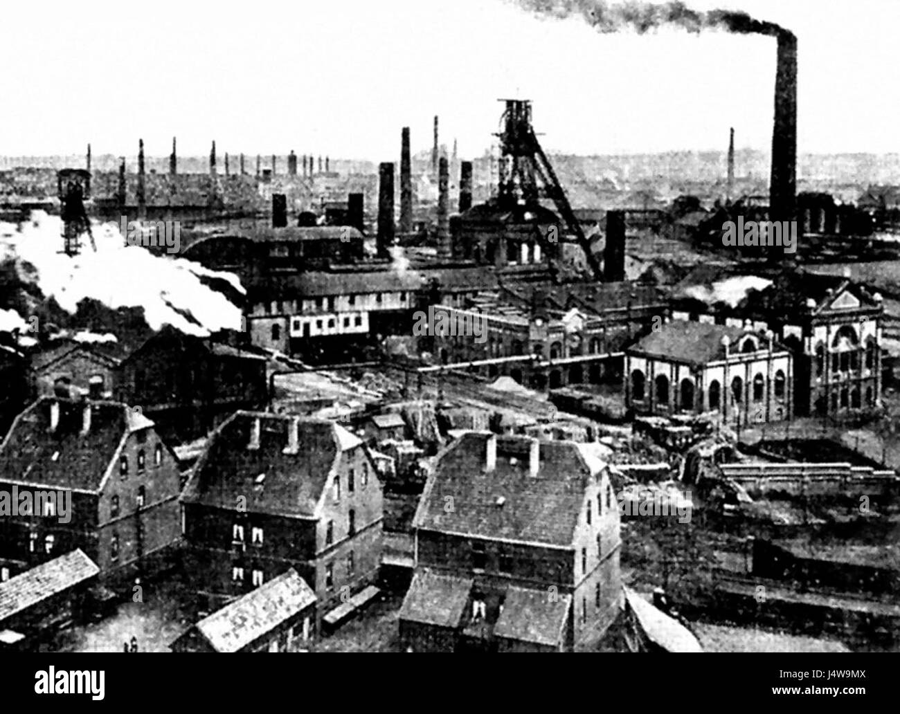 Ruhr Valley Essen coal industry 1932 Geopolitical Strategy and the Built Environment