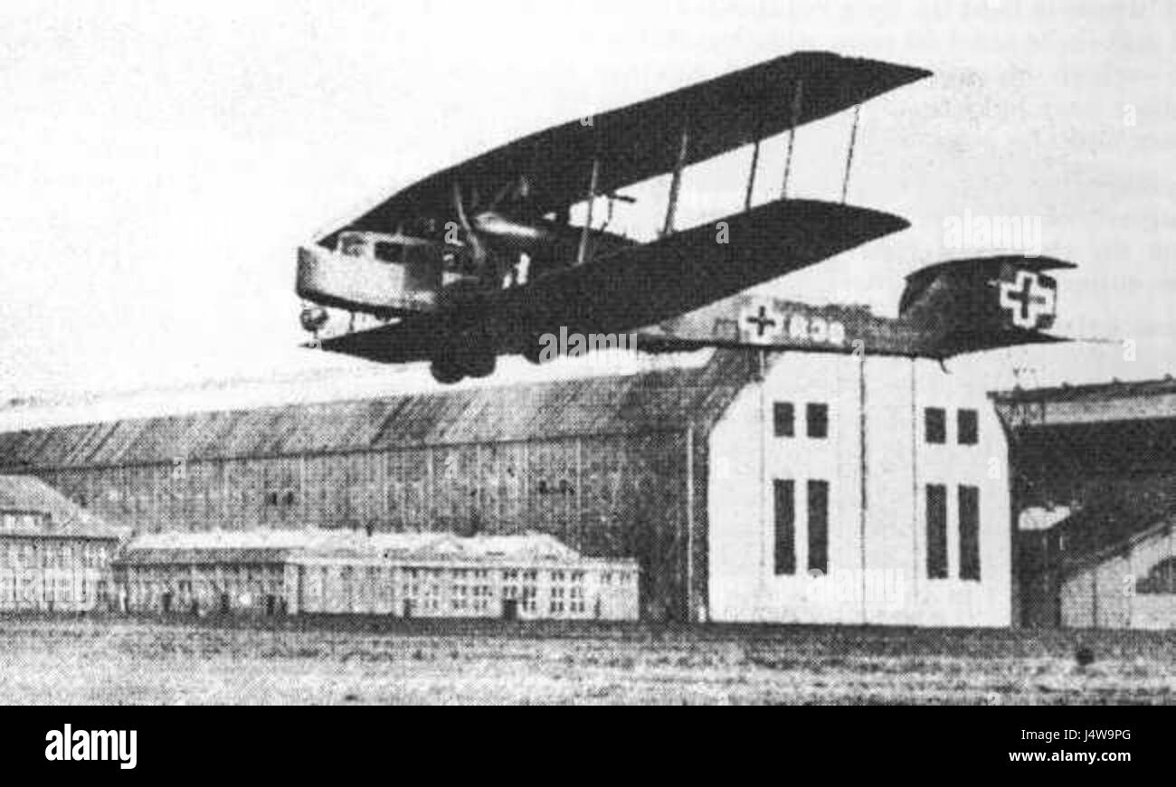 The Zeppelin Staaken R.VI was a large German World War I bomber ...