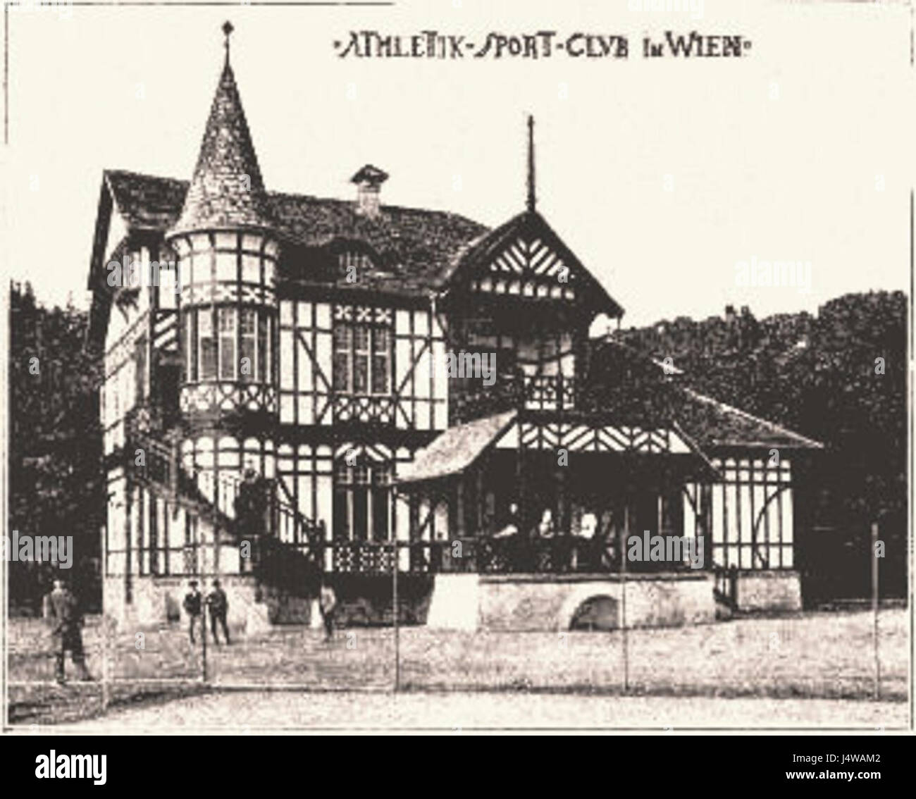 WAC Clubhaus 1900 Stock Photo
