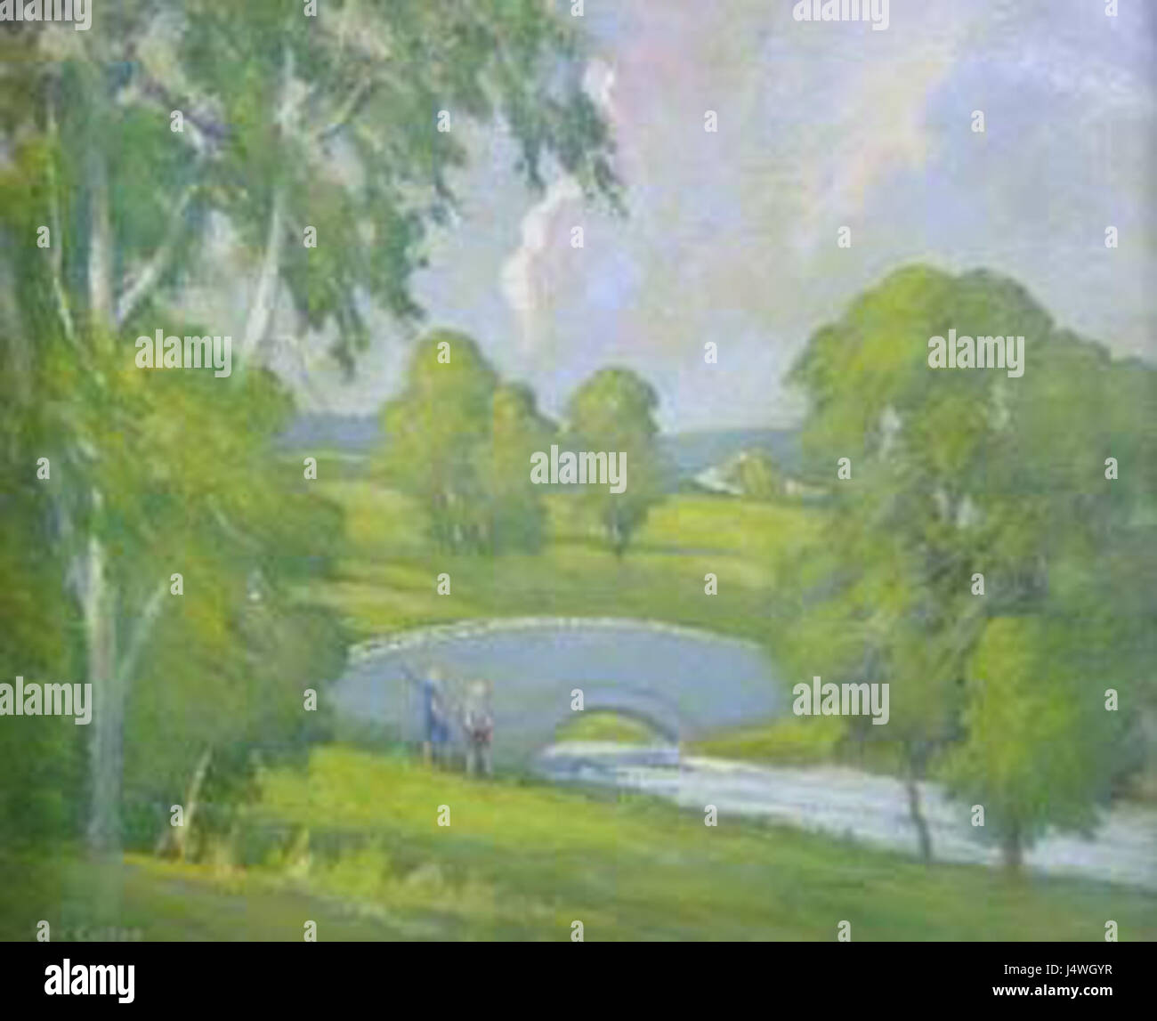 William John Coffee painting Stock Photo Alamy