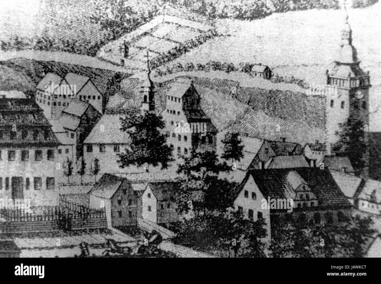 Wuppertal Sankt Antonius 1726 Stock Photo