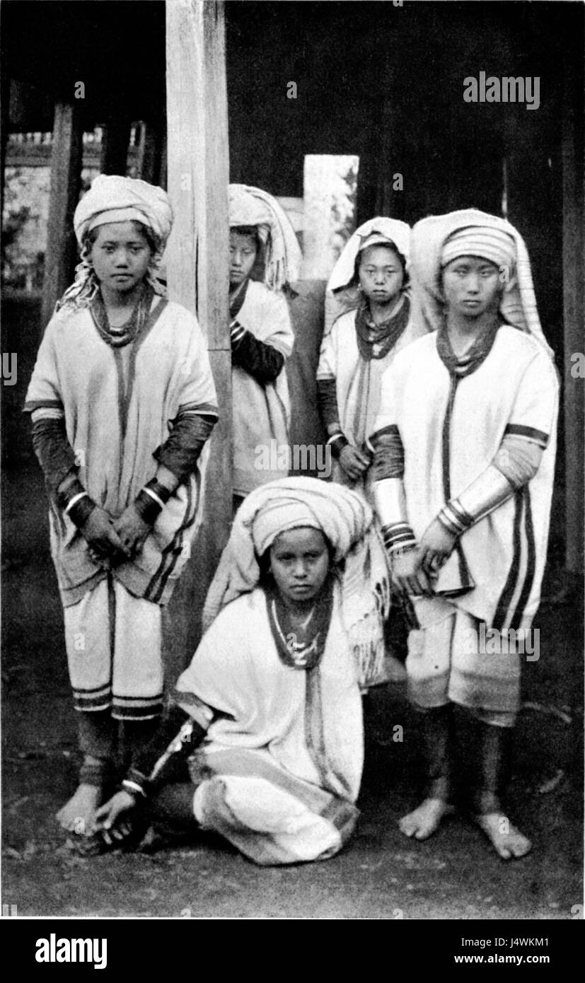 Zayein Karen women Stock Photo