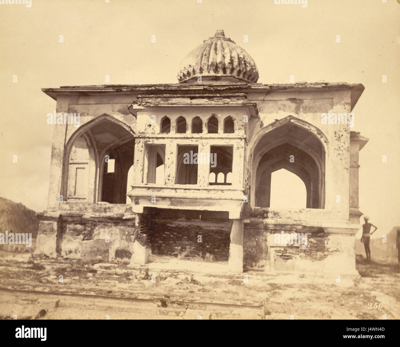 Throne on the Krishnagiri, Gingi  Gingee , South Arcot District Stock Photo