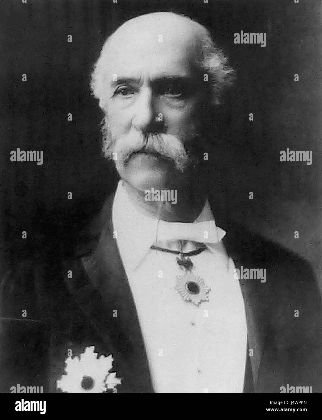 Thomas Blake Glover portrait suit Stock Photo Alamy