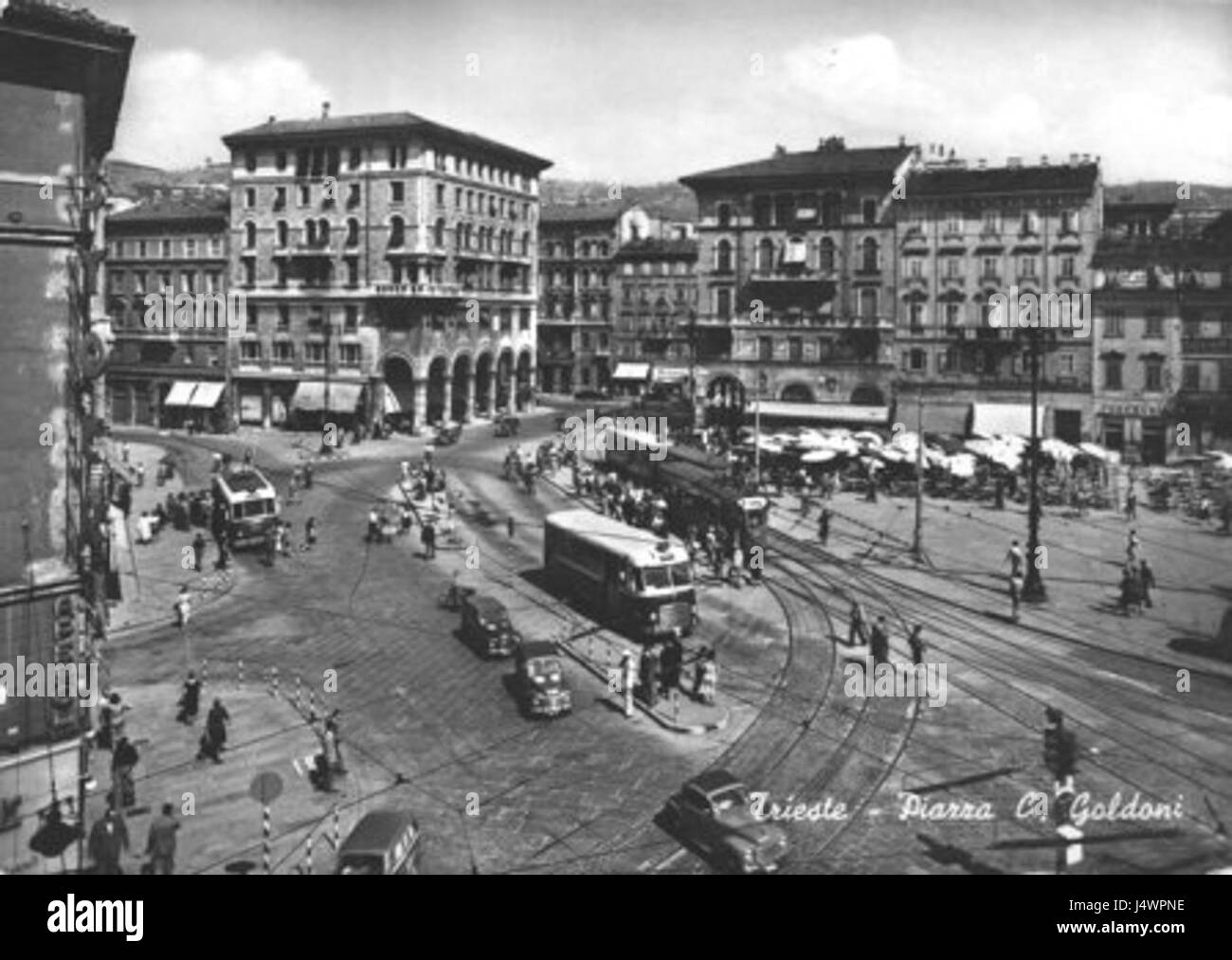 Trieste history Black and White Stock Photos & Images - Alamy
