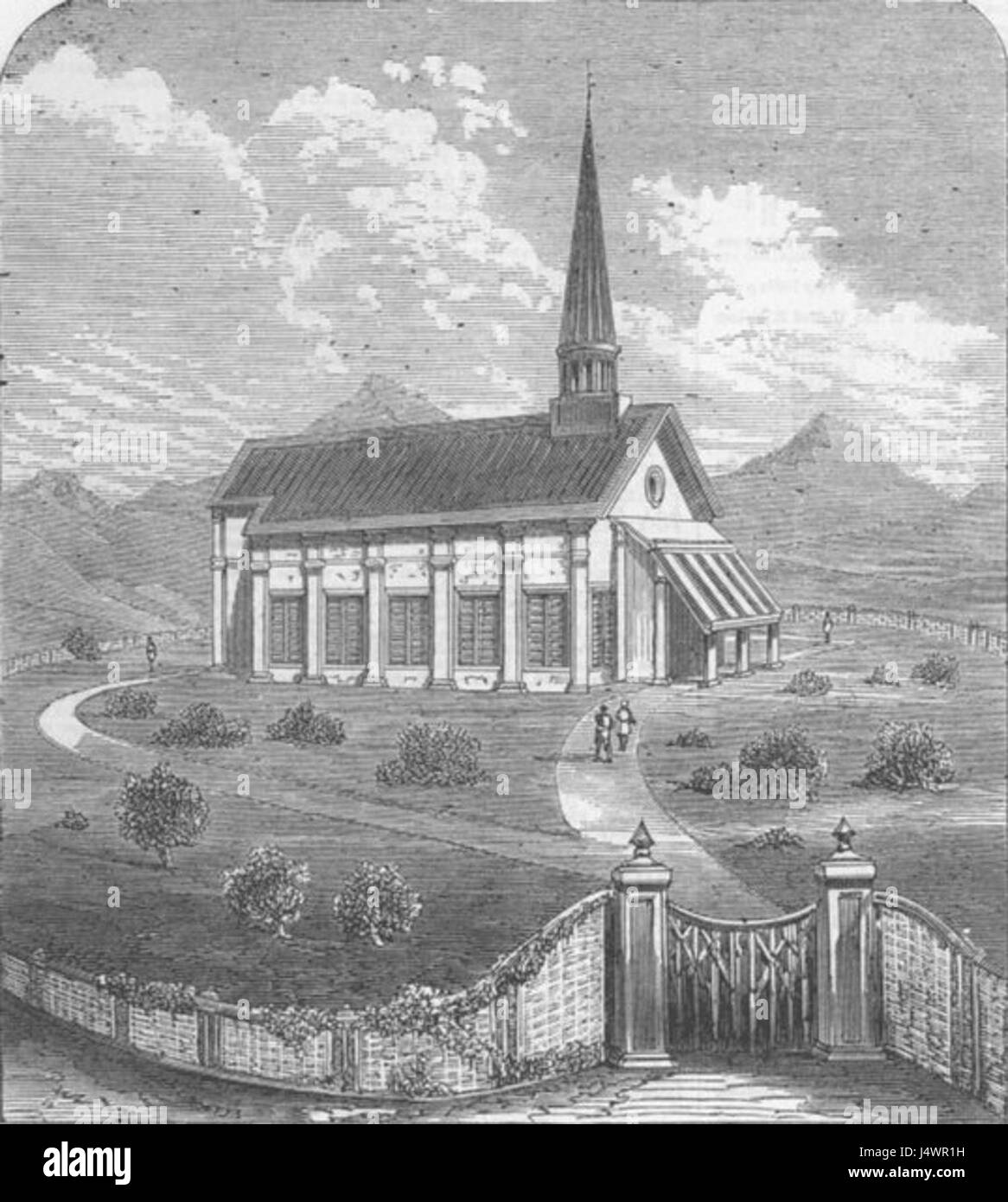 Used as a chapel Black and White Stock Photos & Images - Alamy