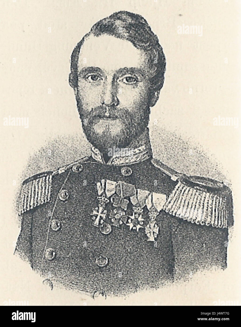 Wilhelm Frederik Ludvig Kauffmann Stock Photo
