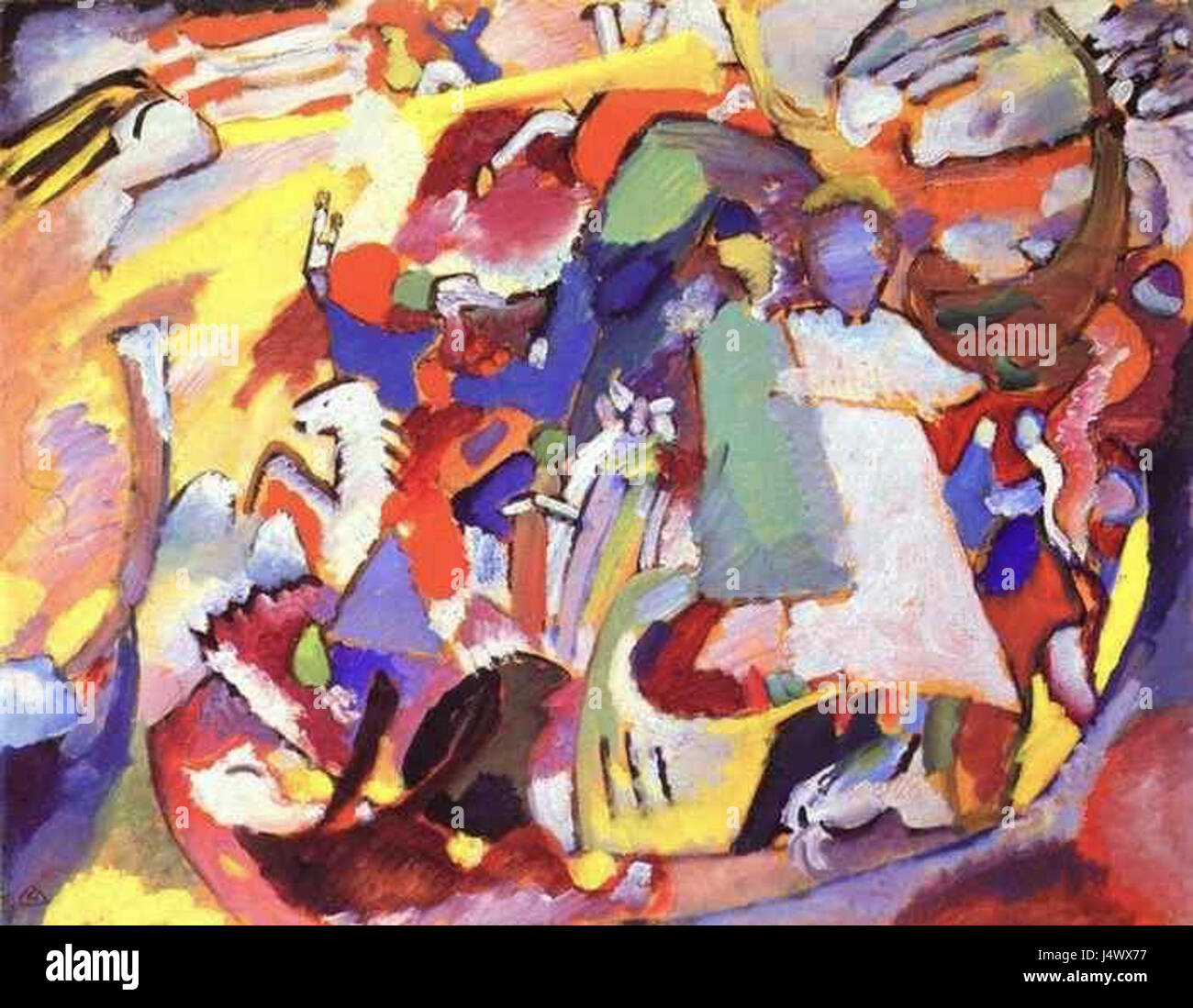 Kandinsky Renaissance Vasily kandinsky painting hi-res stock photography and images - Alamy