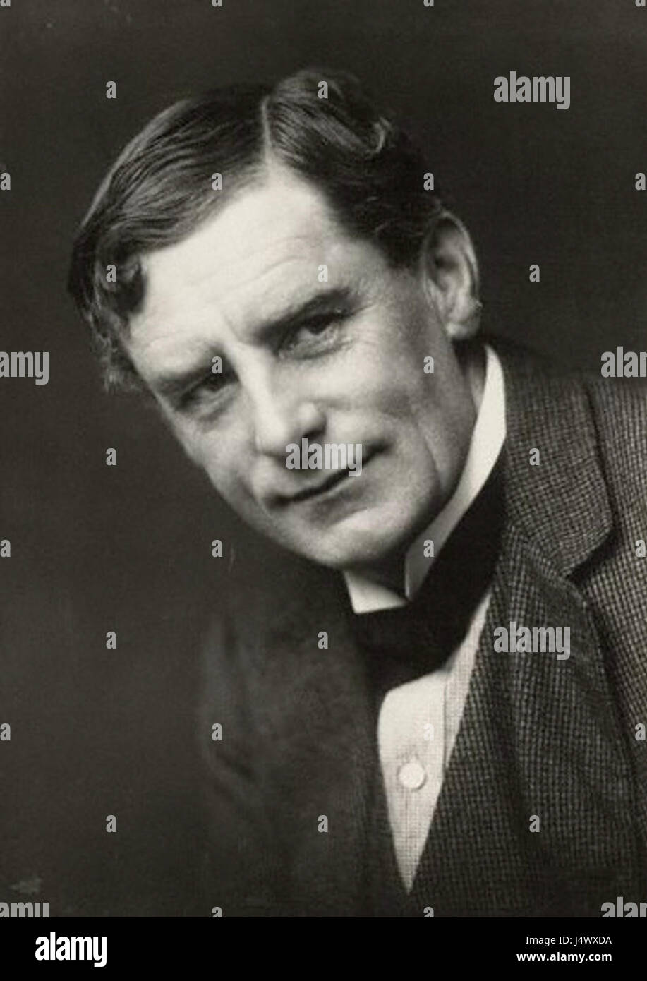 Walter Sickert photo by George Charles Beresford 1911 Stock Photo