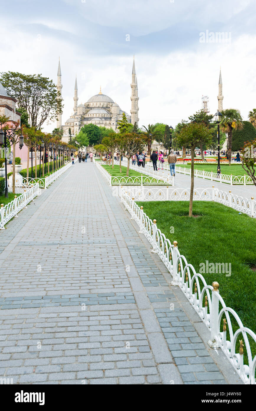 Hagia Sophia From Sultan Ahmet Park, Istanbul Stock Photo - Alamy