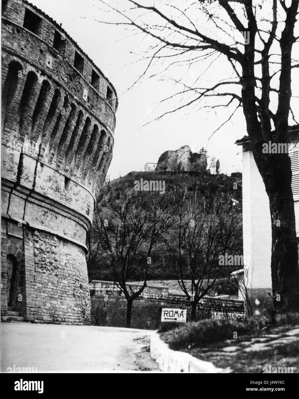 The rocca Black and White Stock Photos & Images - Alamy