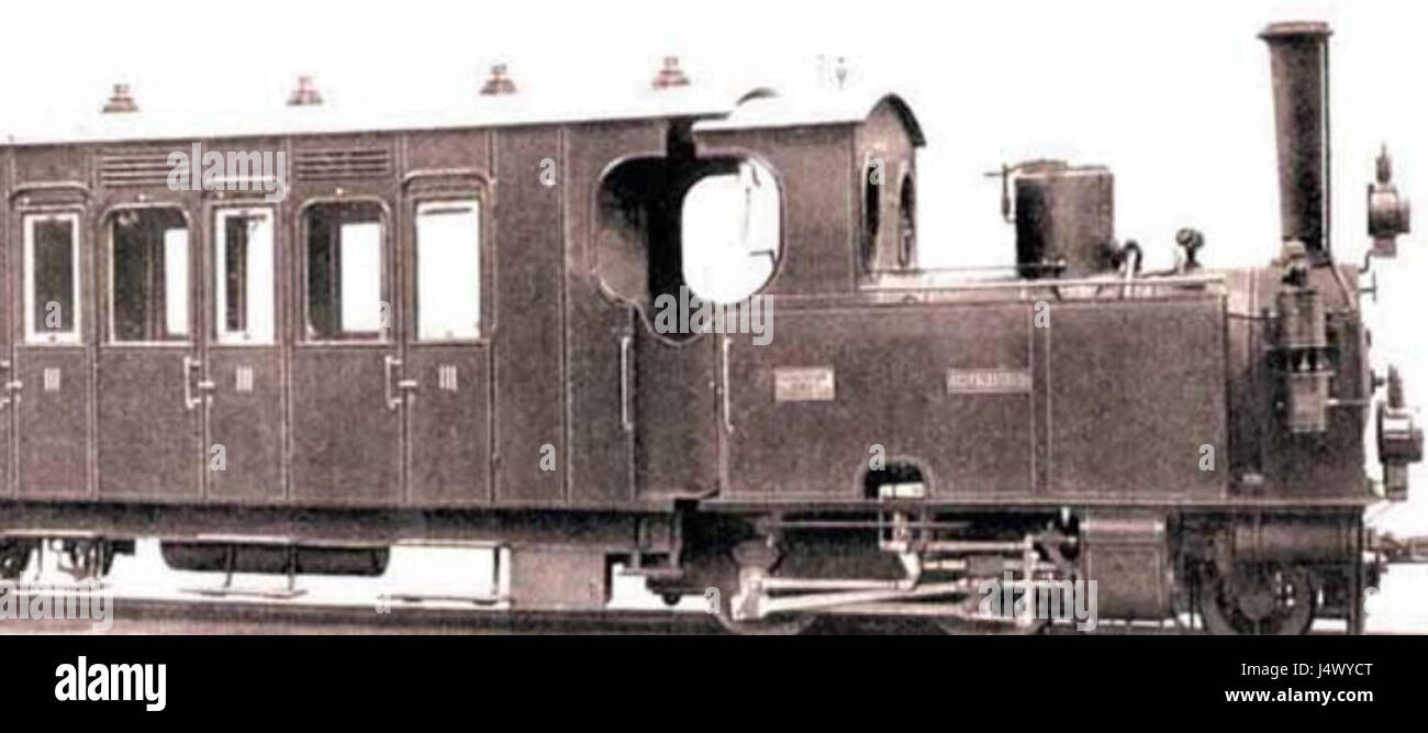 Treno salone Stock Photo