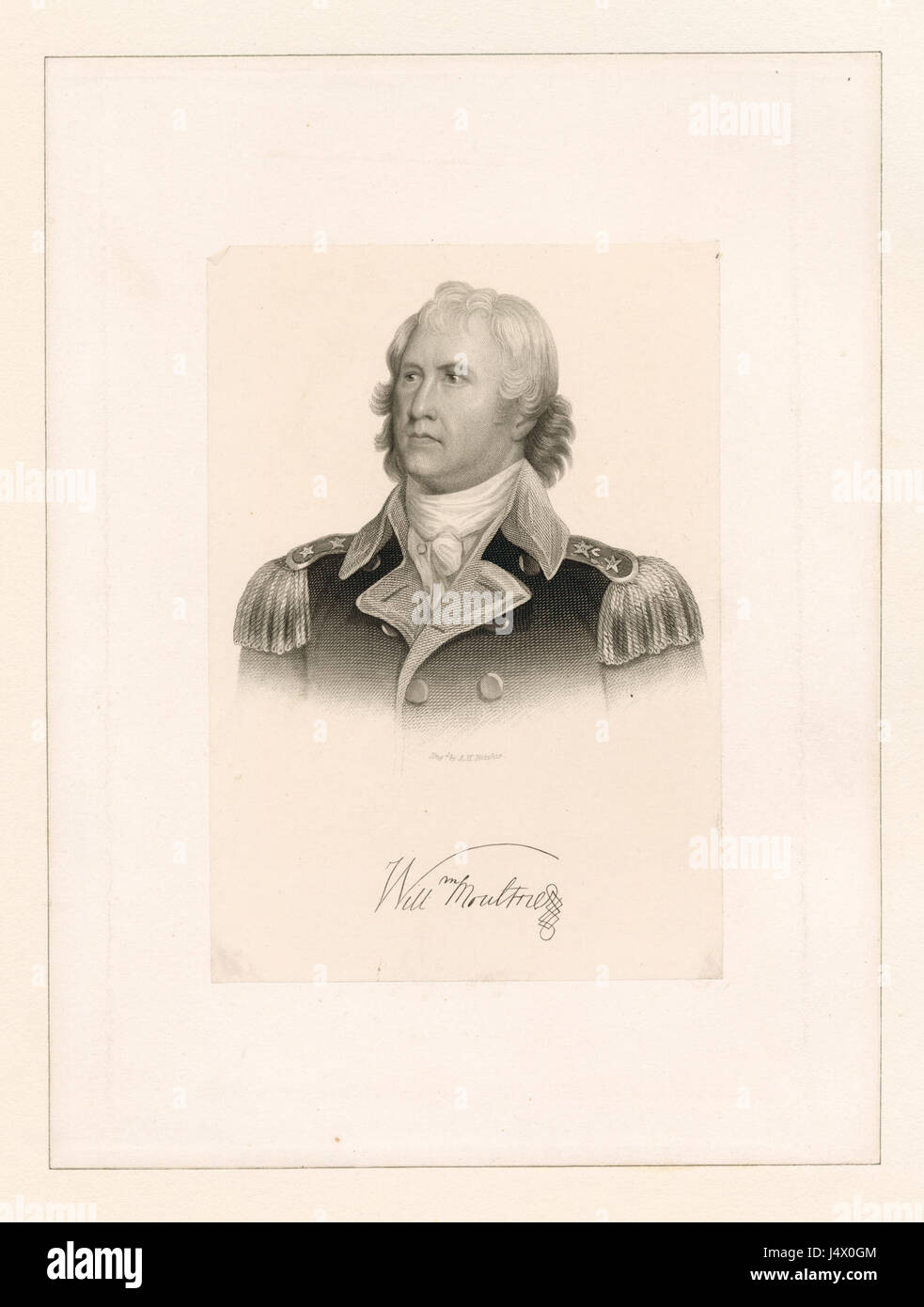 William Moultrie (NYPL Hades 292362 466028) Stock Photo